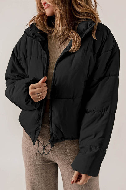 Dames puffer winter jas