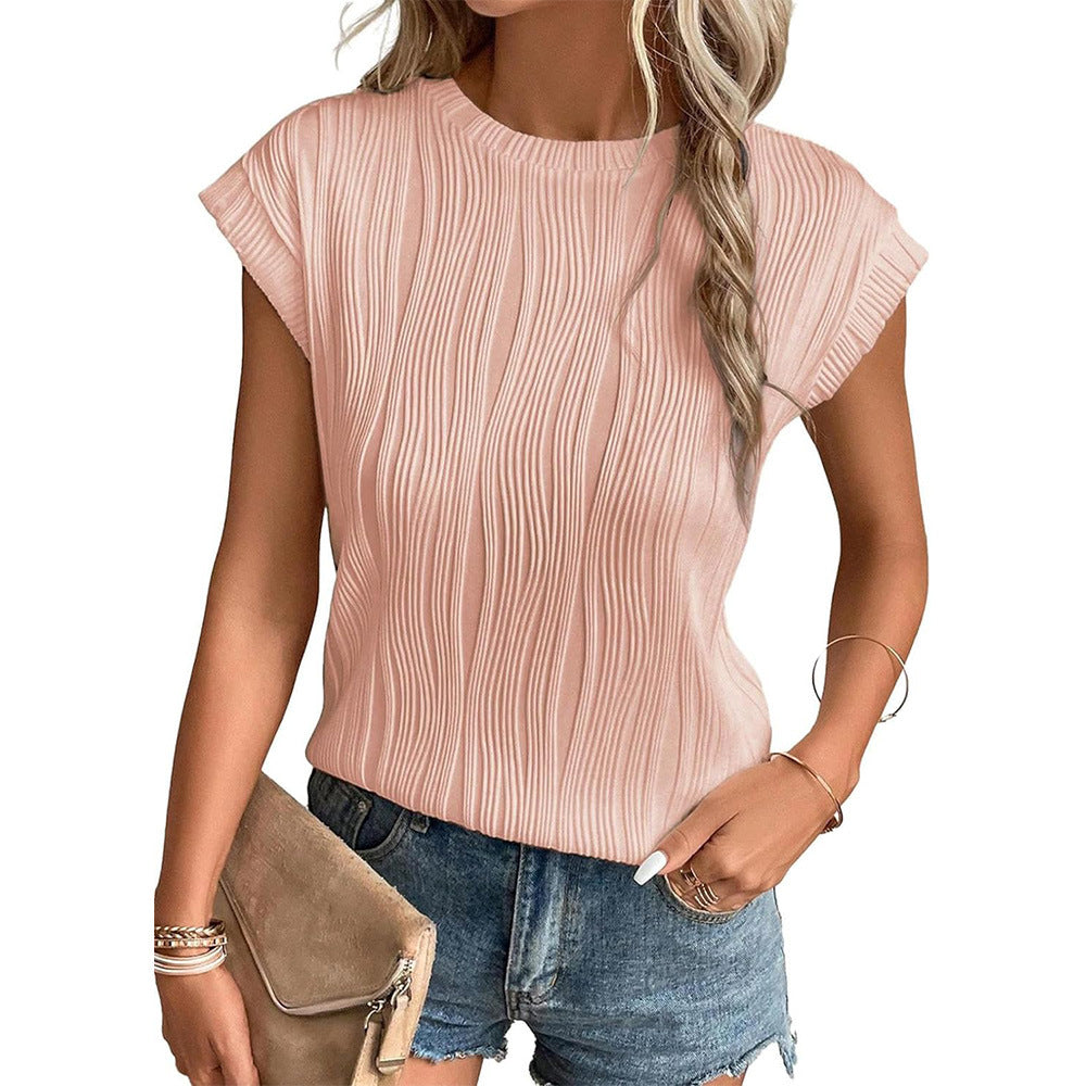 Aurelina - Casual Rond Hals Tops voor Vrouwen
