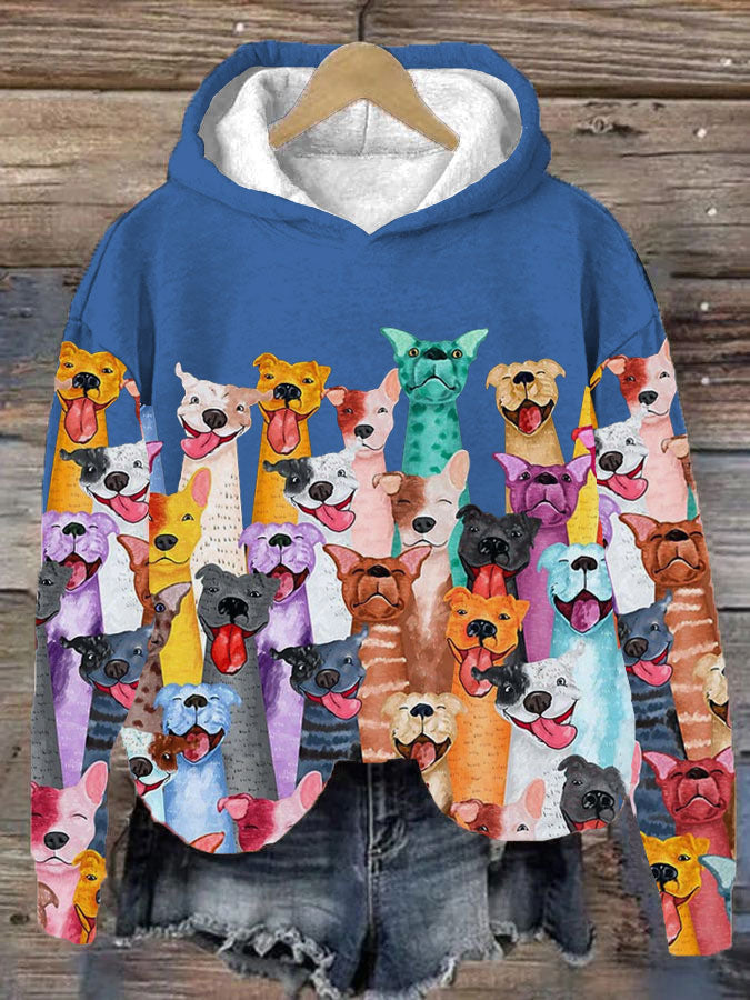 Sharon | Sweatshirt met dierenprint