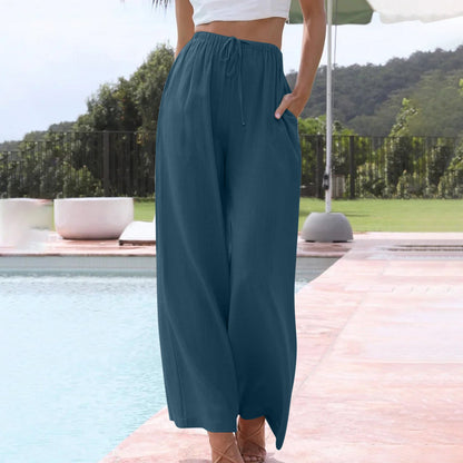 Luna | Zomerse Wide-Leg Broek | Luchtig & Comfortabel | Relaxed Fit
