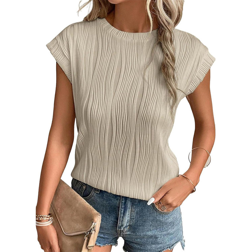 Aurelina - Casual Rond Hals Tops voor Vrouwen