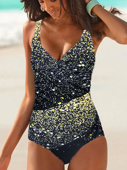 Sexy gekleurde bikini met kleurverloop