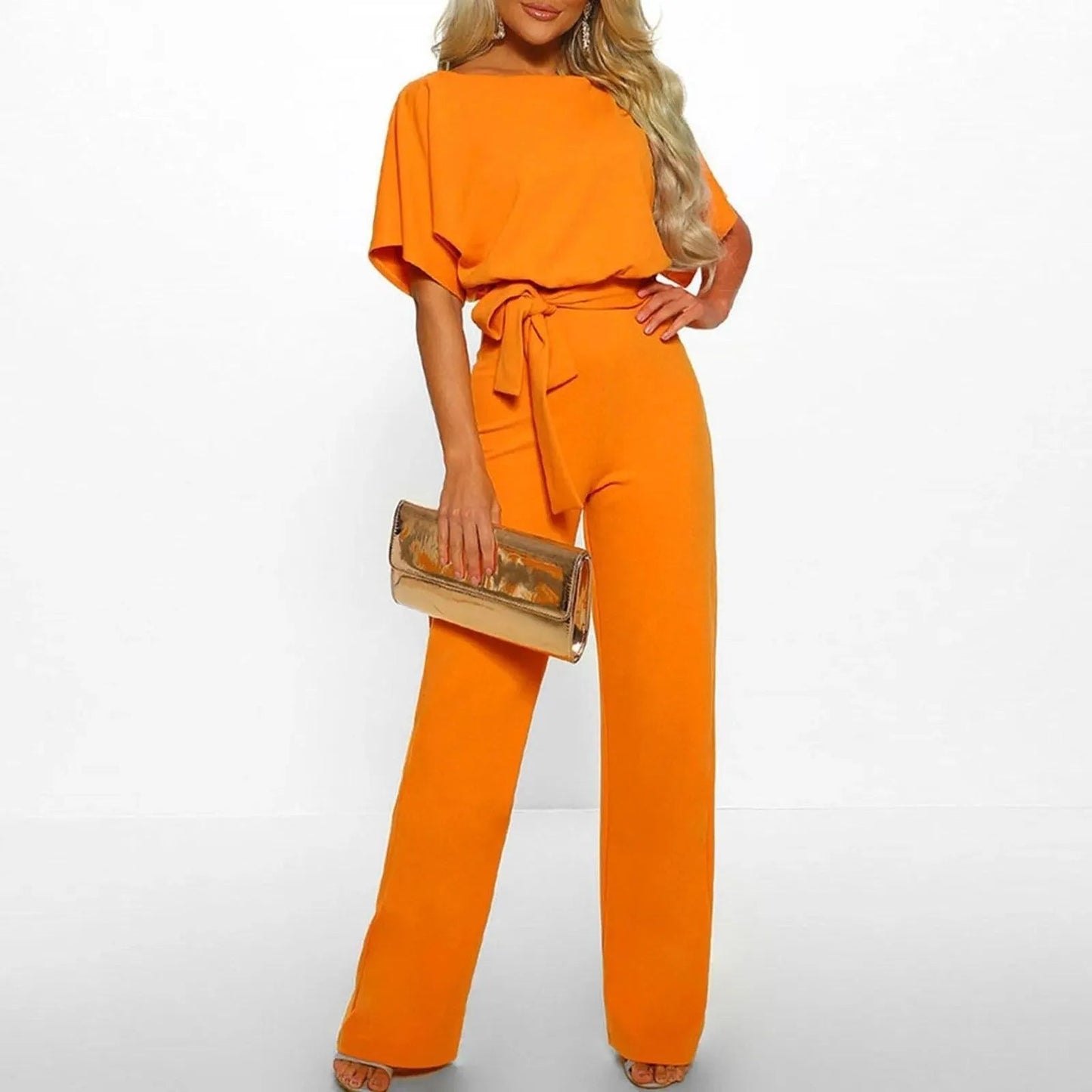 Dames Jumpsuit - Modieus - Comfortabele Pasvorm - Perfect voor Avondjes uit