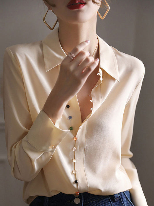Chayenne Blouse | Vintage Blouse met Lange Mouwen