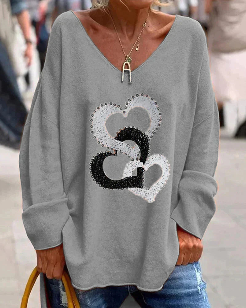 Sharon | Comfortabel en modieus sweatshirt