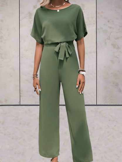 Camille - Elegante effen jumpsuit