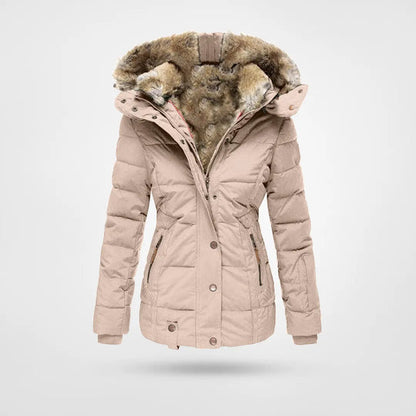 Zara - Warme, waterdichte winterjas met voering en capuchon