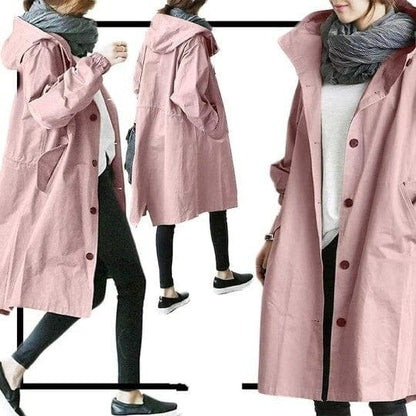 Andréa - Elegante trenchcoat mackintosh