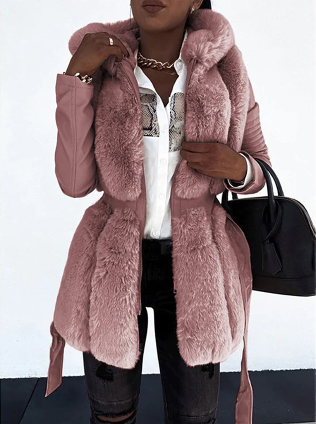 Brittie Mantel | Women's Luxury Fur Coat