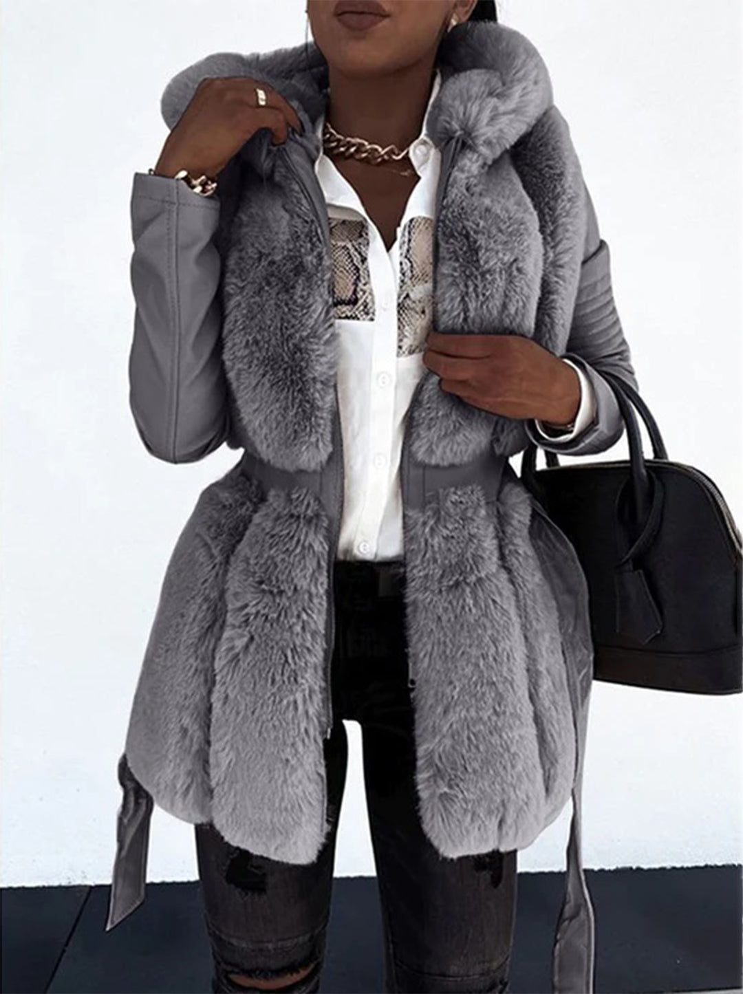 Brittie Mantel | Women's Luxury Fur Coat