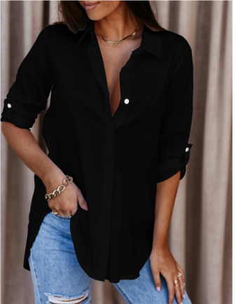 Salena | Dames Elegante Blouse | Lange Mouw