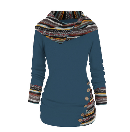 Sharon | Dames Slim Fit Hoodie Comfortabel