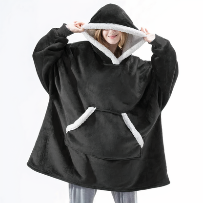 Knusse deken hoodie - Regina