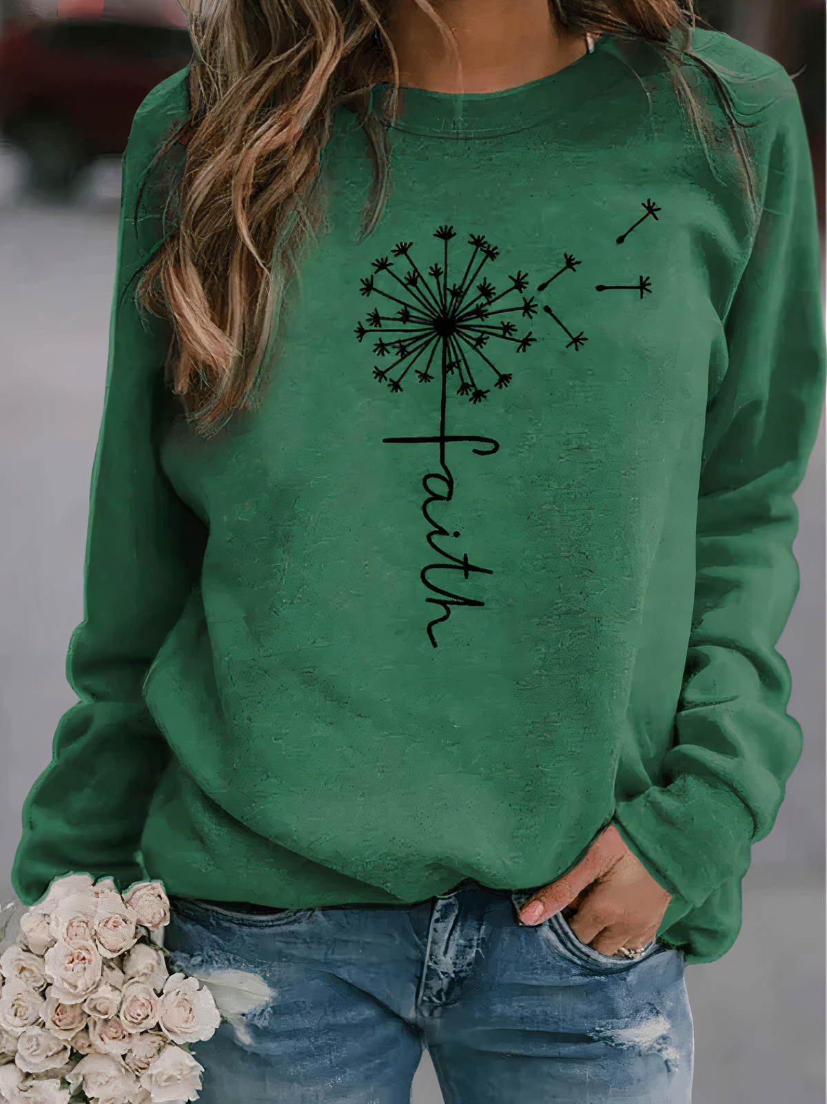 Grafisch sweatshirt - Ryla