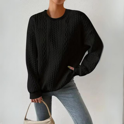 Rafaella - Elegant Sweatshirt met ronde hals