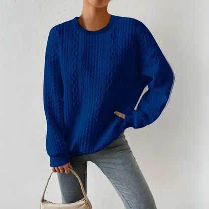 Rafaella - Elegant Sweatshirt met ronde hals