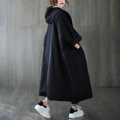 Winter trenchcoat voor vrouwen - Kalie