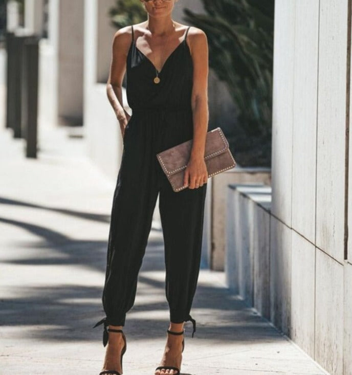 Clémence - Sexy halter jumpsuit