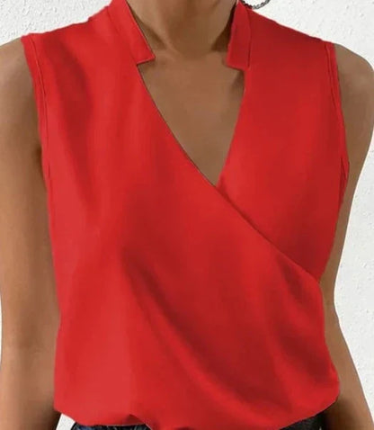 Elena - Elegante mouwloze top - Tijdloos, stijlvol & op vele manieren te combineren