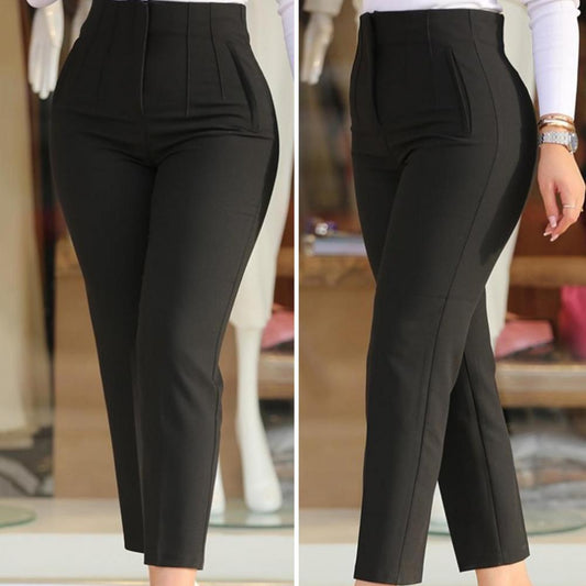 Allegra Hose - Slanke damesbroek met hoge taille voor een stijlvolle look