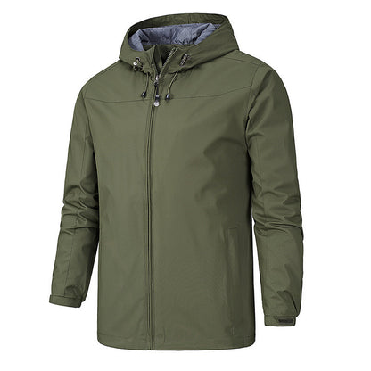 Elegant waterdicht softshell jack met capuchon voor heren | Perfect voor herfst/winter