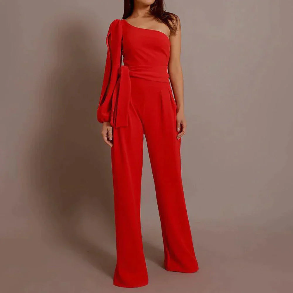 Mathilde - Slanke jumpsuit met bodysuit