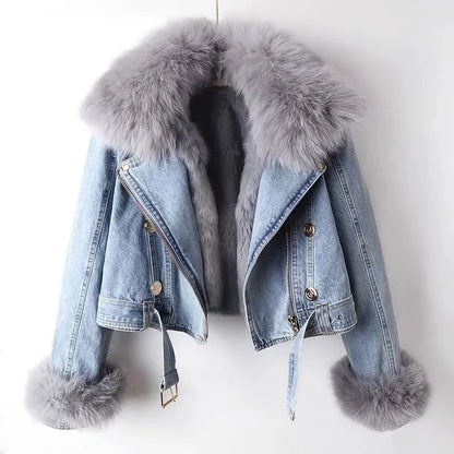 Madchen - Frosted Denim Jas