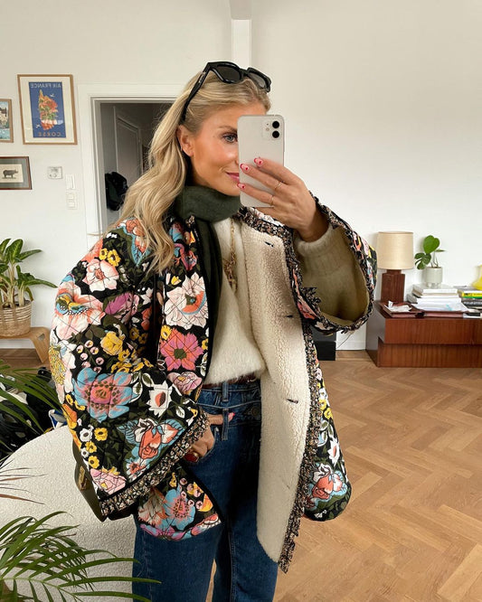 Sunflower™ | Jacke mit Blumenprint