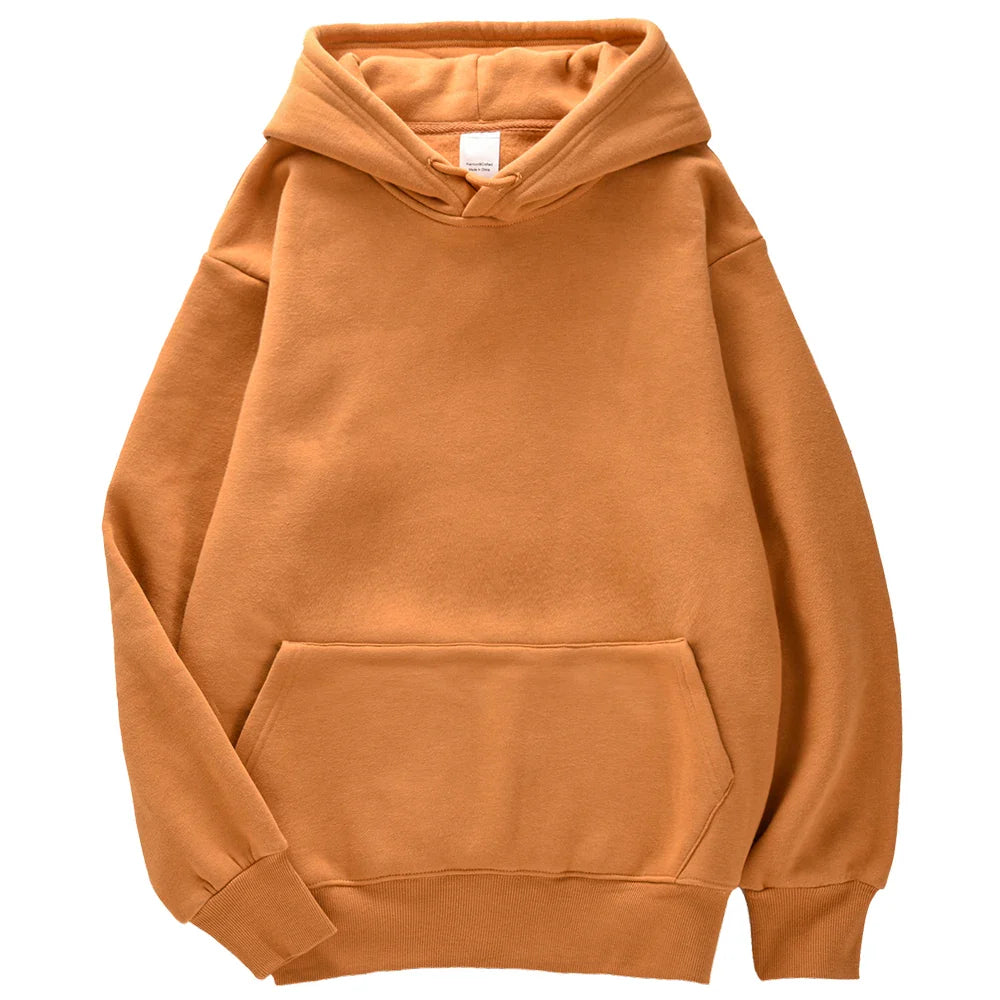 Dorte - Losvallende hoodie met zak voor dames