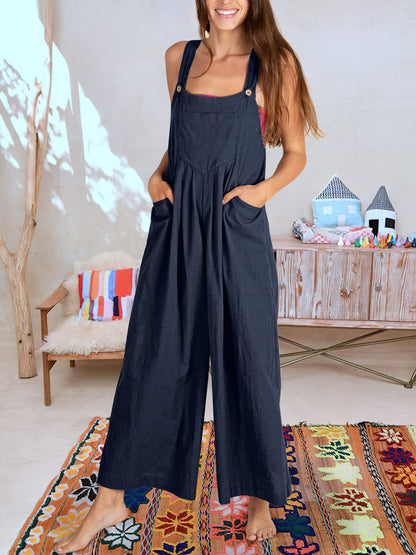 Mouwloze jumpsuit voor dames - Tara