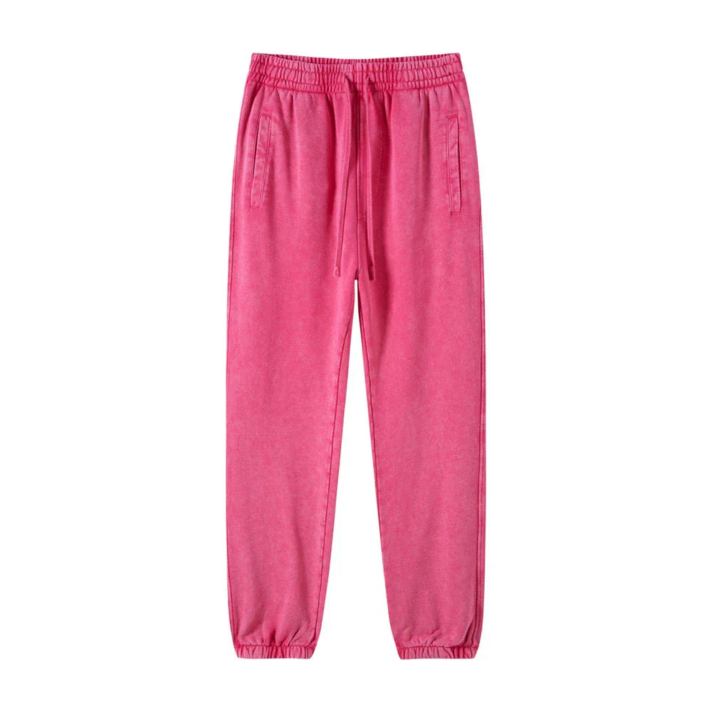 Isa | Comfortabele Joggingbroek | Relaxte Pasvorm | Gewassen Effect