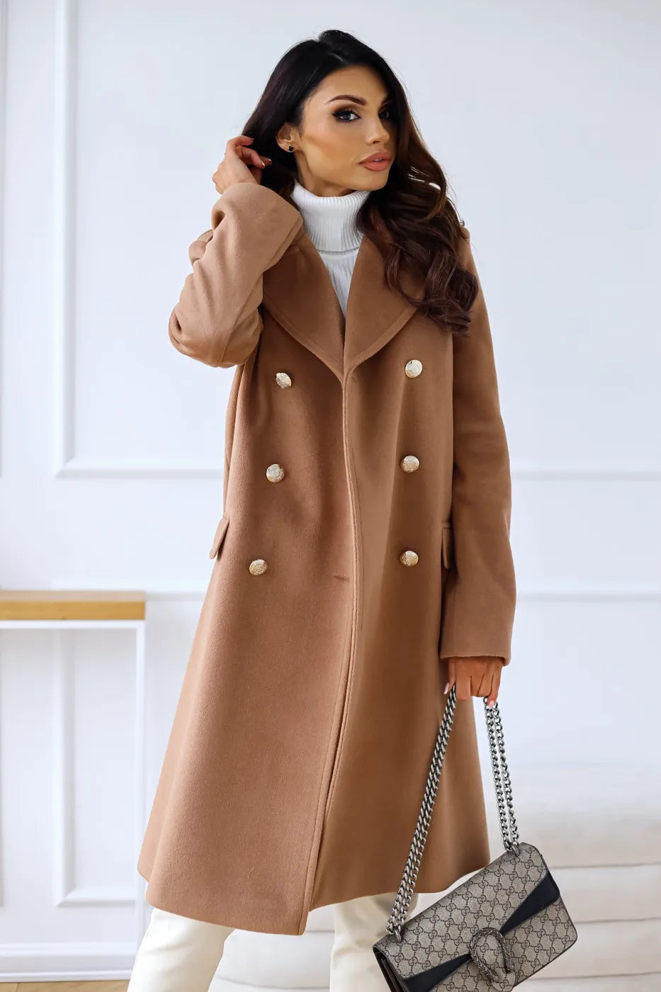 Elegante dames trenchcoat voor de winter - Elbe