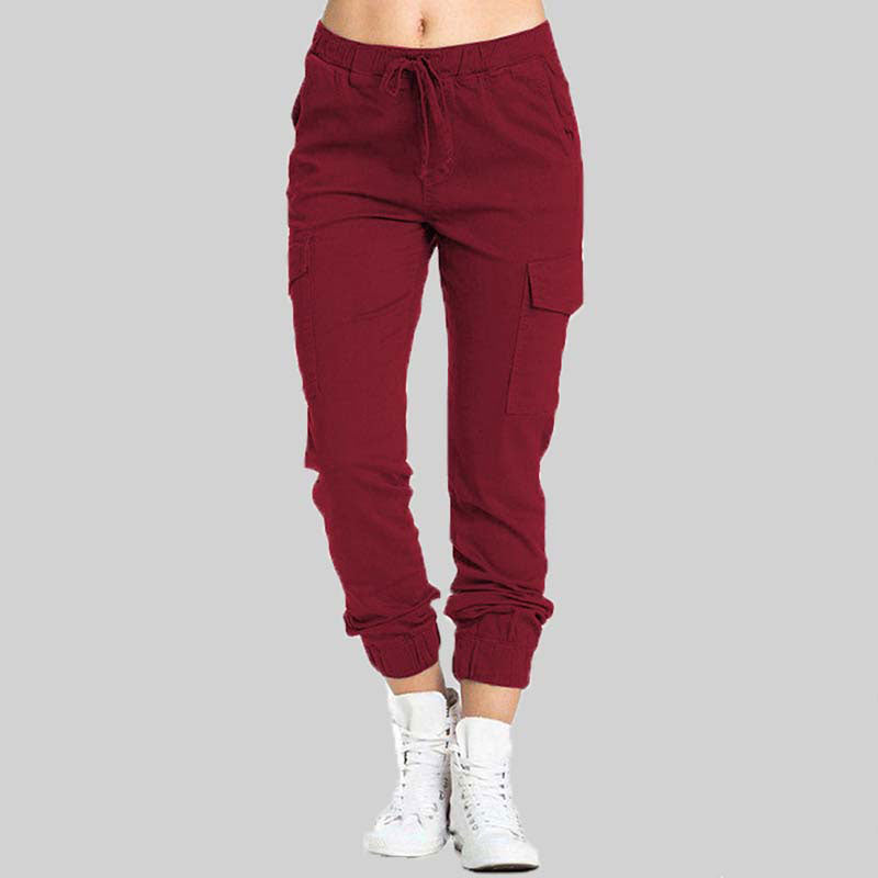 Casual broek met zakken voor vrouwen