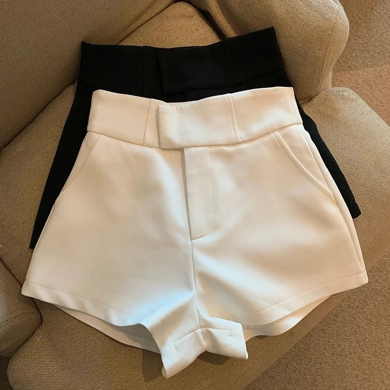 Sina - Elegante shorts met hoge taille