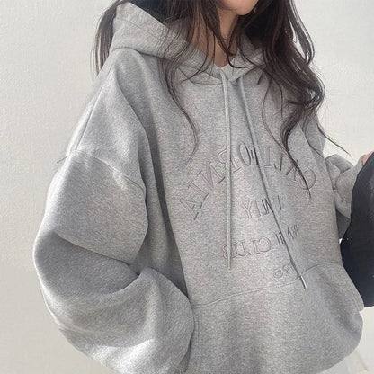 Sharon | Casual oversized hoodie met zakken en trekkoord - ideaal voor herfst/winter