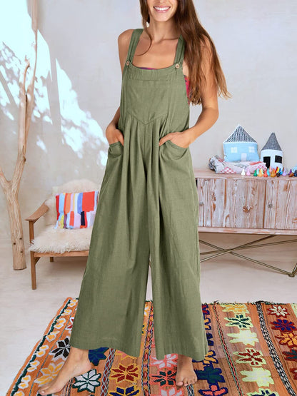 Mouwloze jumpsuit voor dames - Tara