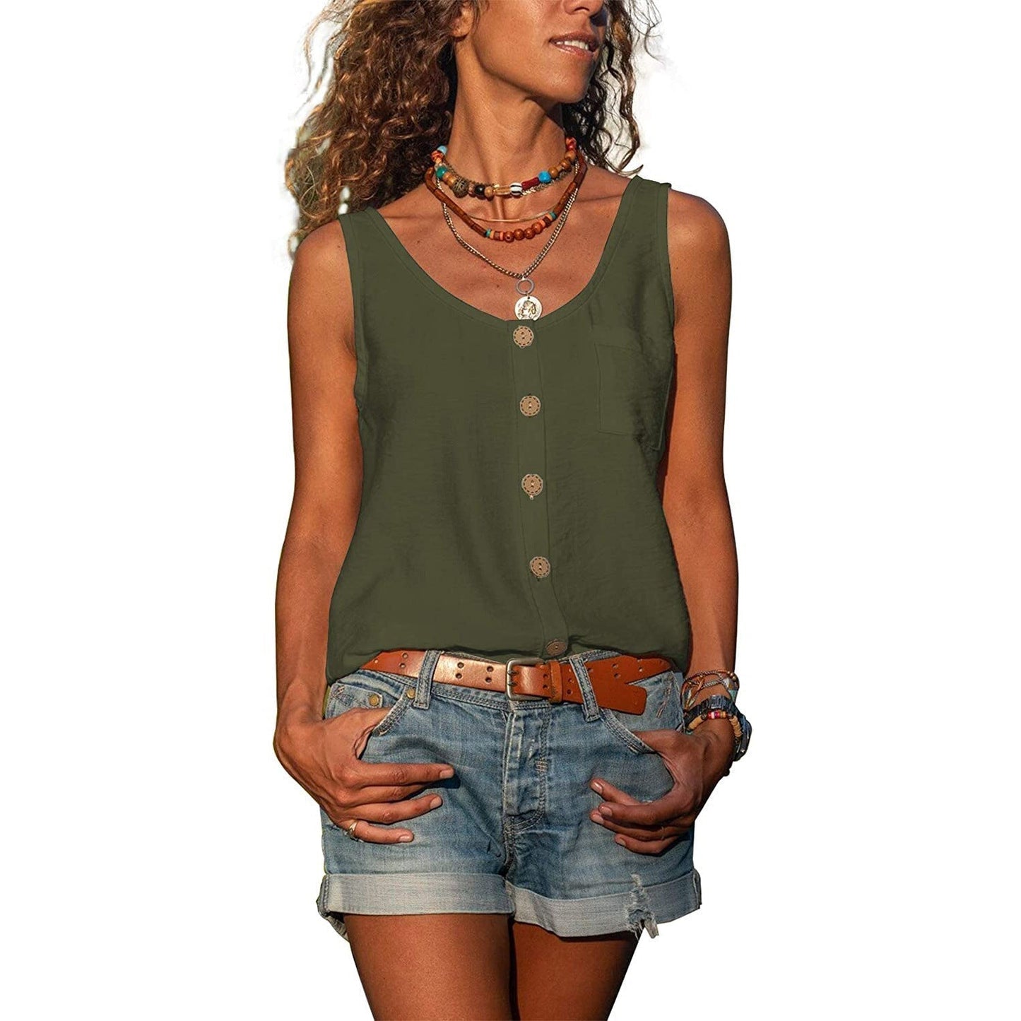 Renske - Tanktop Voor Dames - Trendy & Lichtgewicht