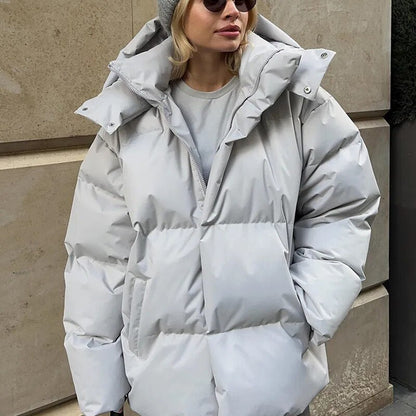 Aura - Elegante Puffy Jacket voor Vrouwen