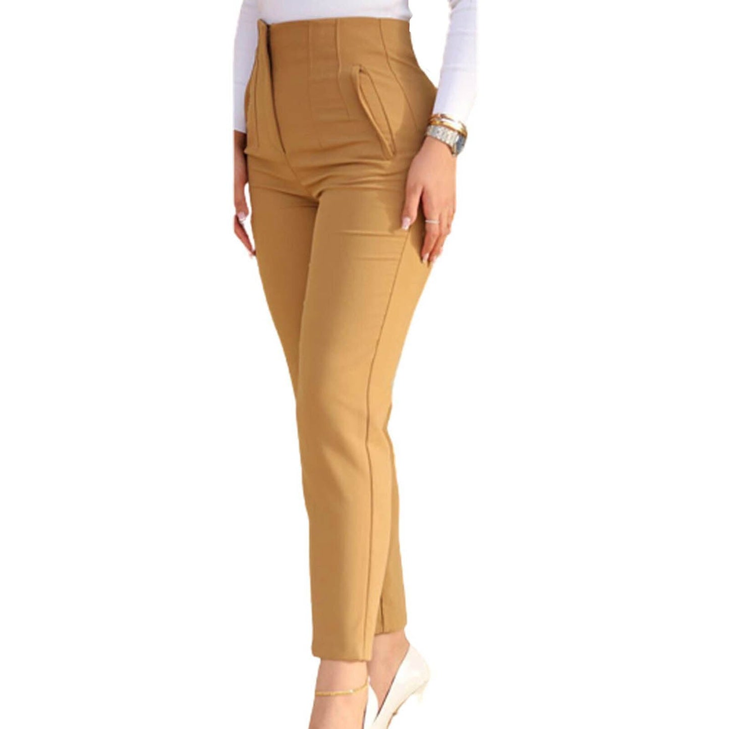 Allegra Hose - Slanke damesbroek met hoge taille voor een stijlvolle look