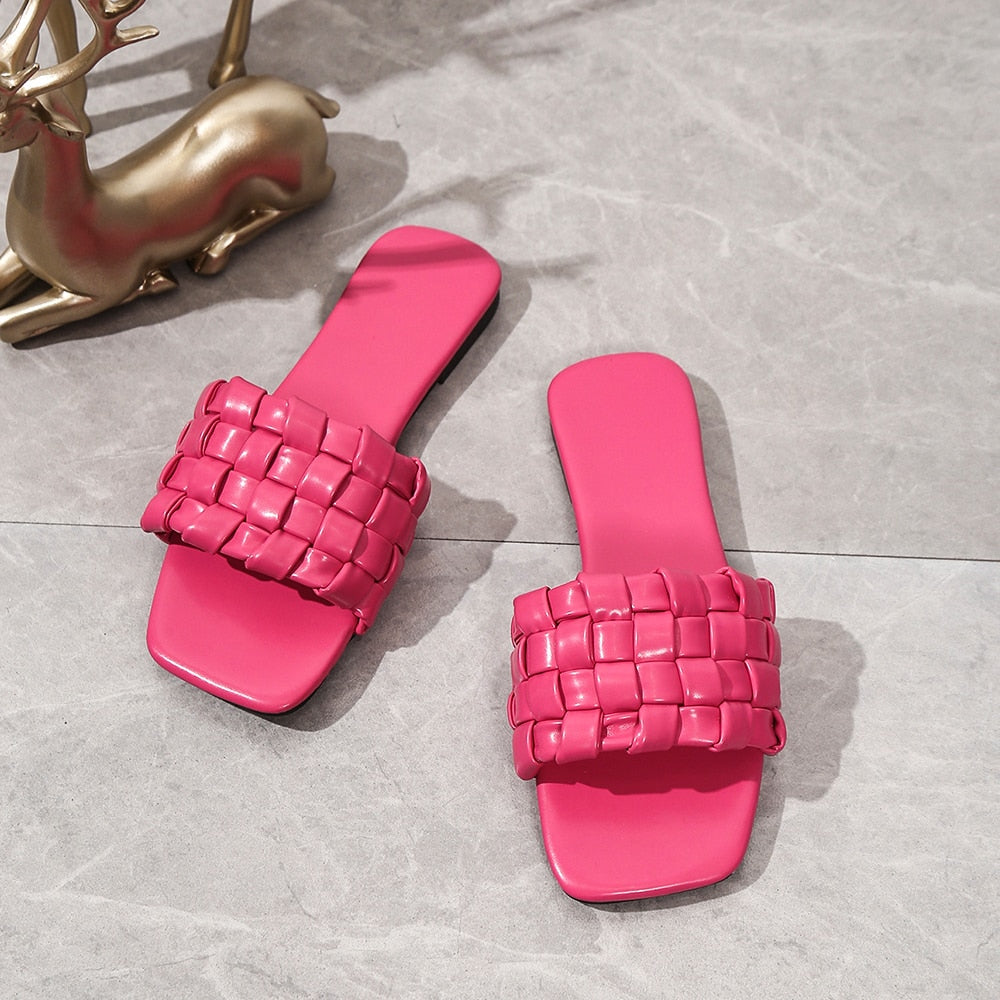 Slippers met hakken
