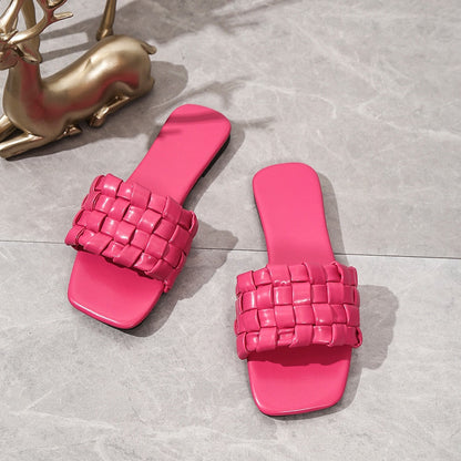 Slippers met hakken