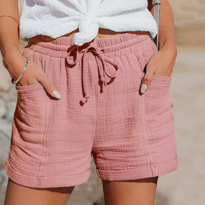 Aurelia - Zomers katoenen short