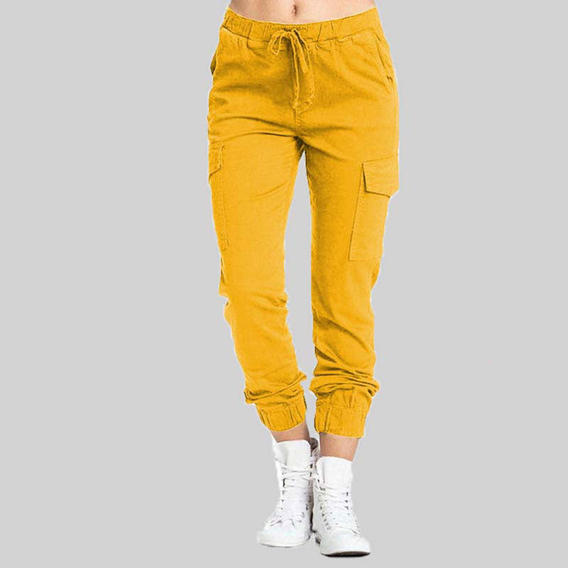 Casual broek met zakken voor vrouwen