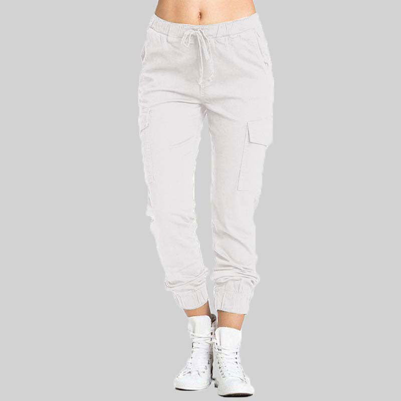 Casual broek met zakken voor vrouwen