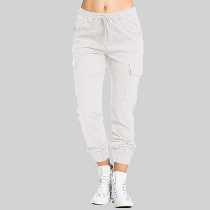Casual broek met zakken voor vrouwen
