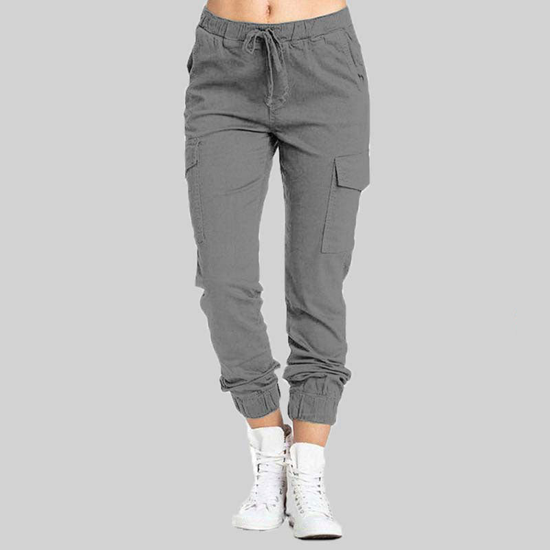 Casual broek met zakken voor vrouwen
