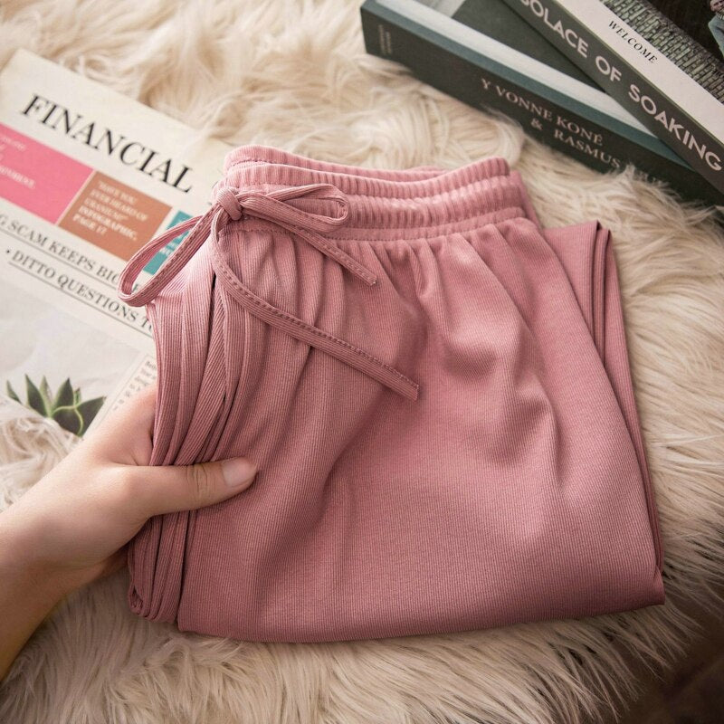 Giada broek - Wijde pijpen, comfortabele broek met hoge taille voor een smart-casual look