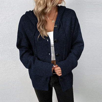 Gerlie - Trendy Hoodie Cardigan voor Vrouwen