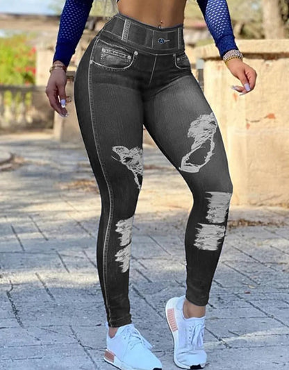 Dames-Saqua naadloze jeans