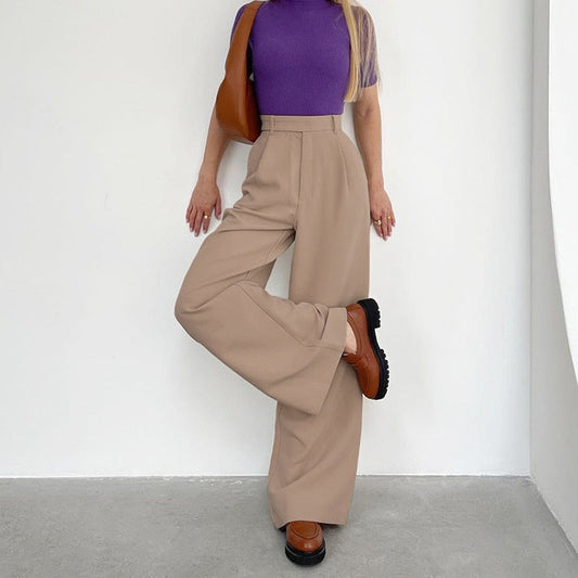 Elegante Rechte Broek voor Vrouwen